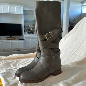 Chloe Boot Grey Leather boots size 8